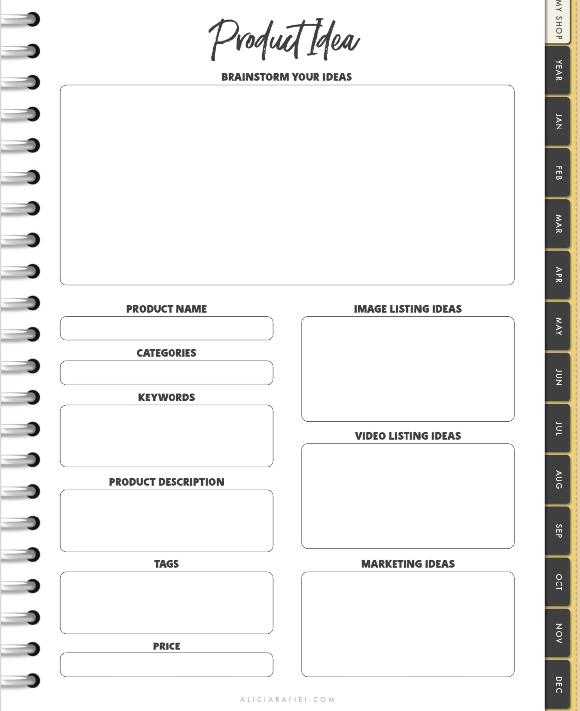 Digital Bougie Calendar plus planner(editable)