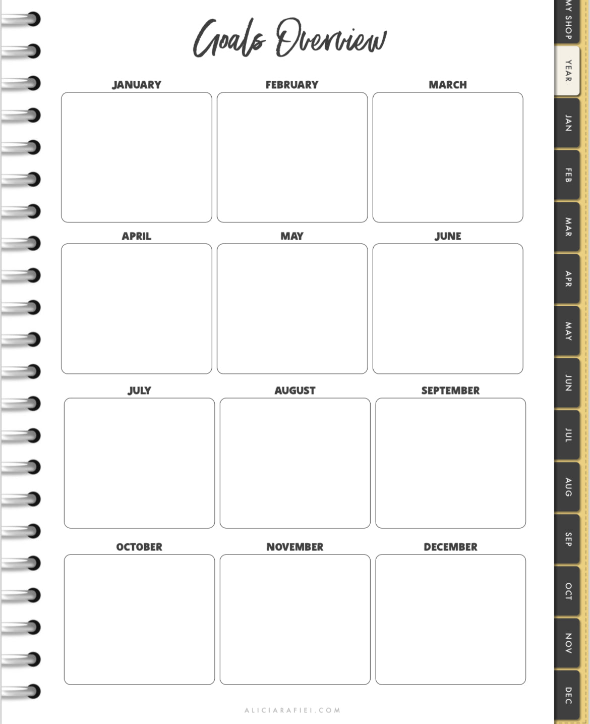 Digital Bougie Calendar plus planner(editable)